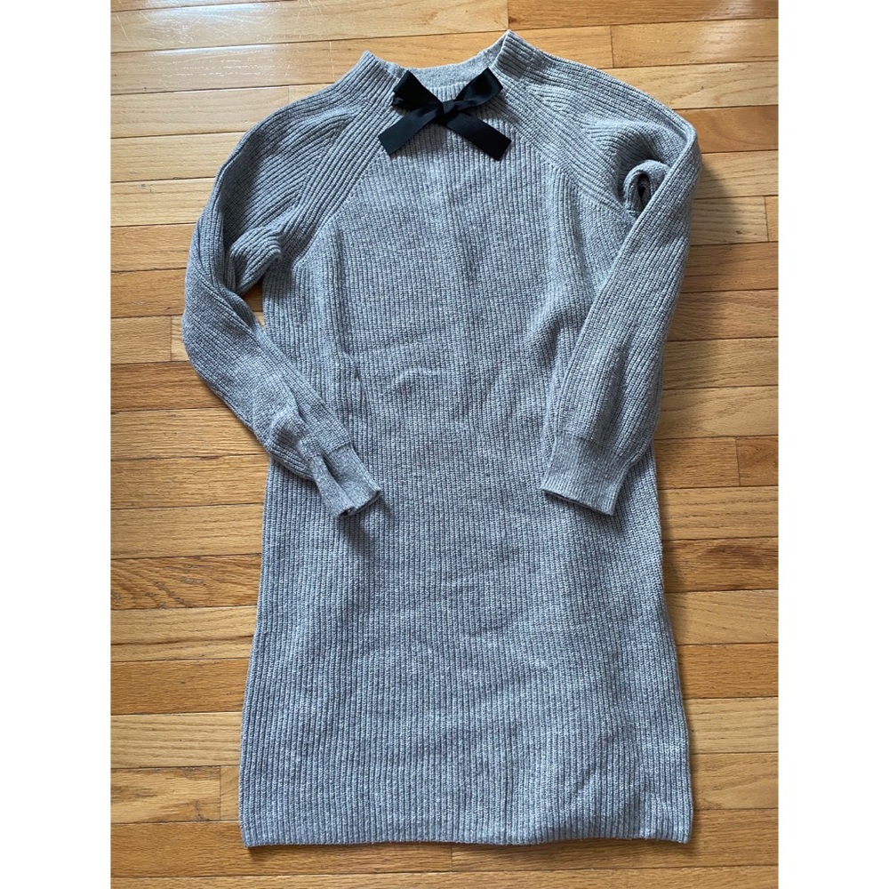 J. Crew Mercantile Sweater Dress with Bow